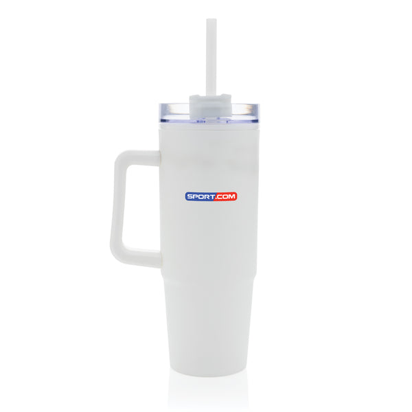 Carica l&#39;immagine nel visualizzatore di Gallery, tazze termiche e bicchieri con tappo da personalizzare in polipropilene riciclato, as colore bianco_bianco 121715427 DET09
