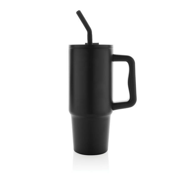 Carica l&#39;immagine nel visualizzatore di Gallery, tazze termiche e bicchieri con tappo personalizzate in acciaio inossidabile riciclato, pp colore nero_nero 121715447 DET09
