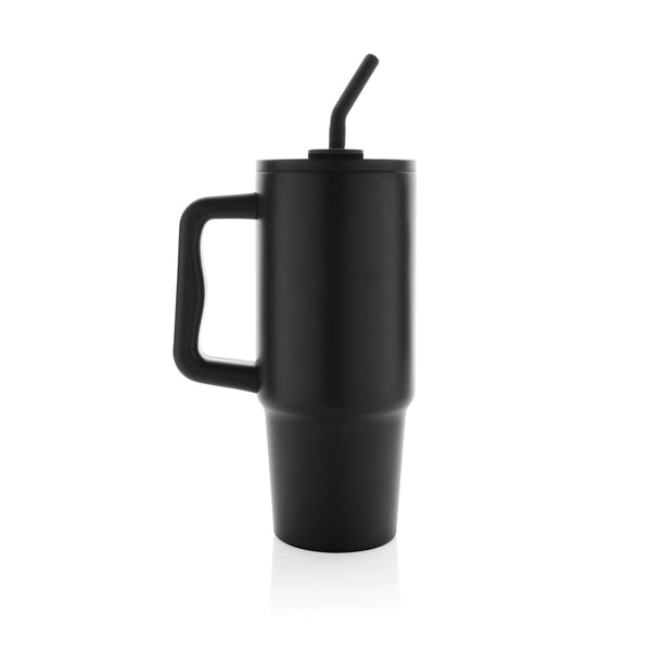 Carica l&#39;immagine nel visualizzatore di Gallery, tazze termiche e bicchieri con tappo personalizzate in acciaio inossidabile riciclato, pp colore nero_nero 121715447 DET09
