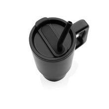 Carica l&#39;immagine nel visualizzatore di Gallery, tazze termiche e bicchieri con tappo personalizzate in acciaio inossidabile riciclato, pp colore nero_nero 121715447 DET07

