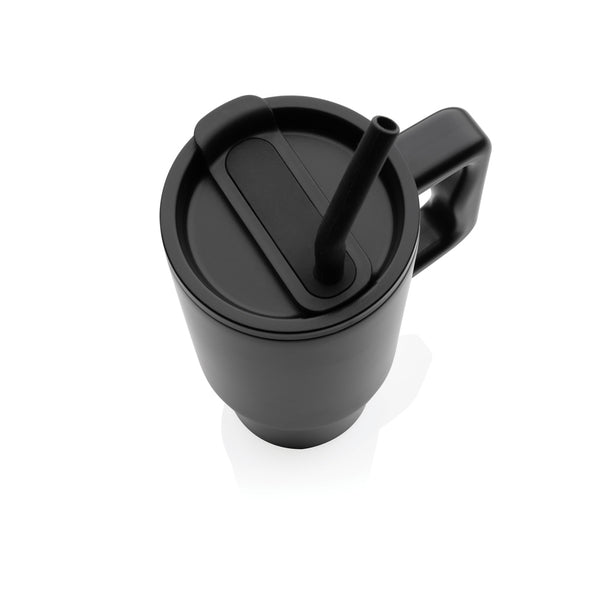 Carica l&#39;immagine nel visualizzatore di Gallery, tazze termiche e bicchieri con tappo personalizzate in acciaio inossidabile riciclato, pp colore nero_nero 121715447 DET09
