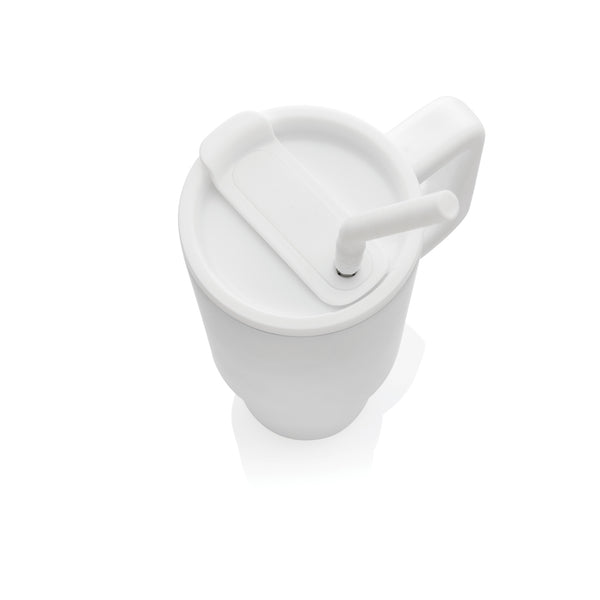 Carica l&#39;immagine nel visualizzatore di Gallery, tazze termiche e bicchieri con tappo da personalizzare in acciaio inossidabile riciclato, pp colore bianco_bianco 121715447 DET09
