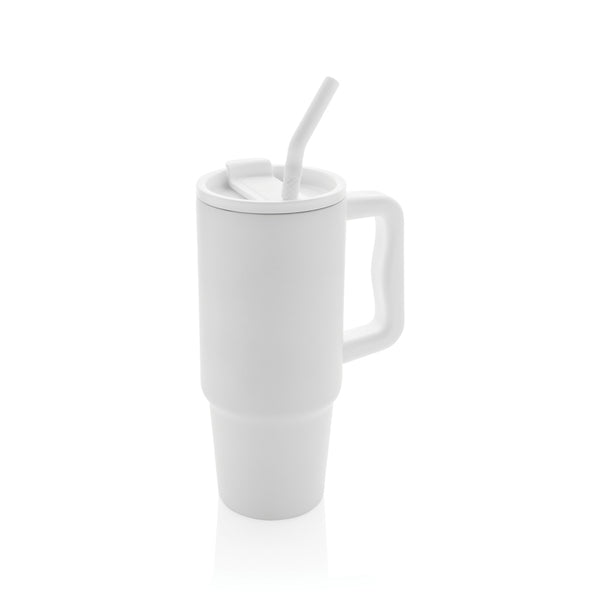 Carica l&#39;immagine nel visualizzatore di Gallery, tazze termiche e bicchieri con tappo da personalizzare in acciaio inossidabile riciclato, pp colore bianco_bianco 121715447 DET09
