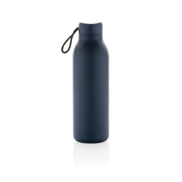 Carica l&#39;immagine nel visualizzatore di Gallery, borracce personalizzate in acciaio inossidabile riciclato, polipropilene riciclato colore blu-navy_blu 121715517 DET09
