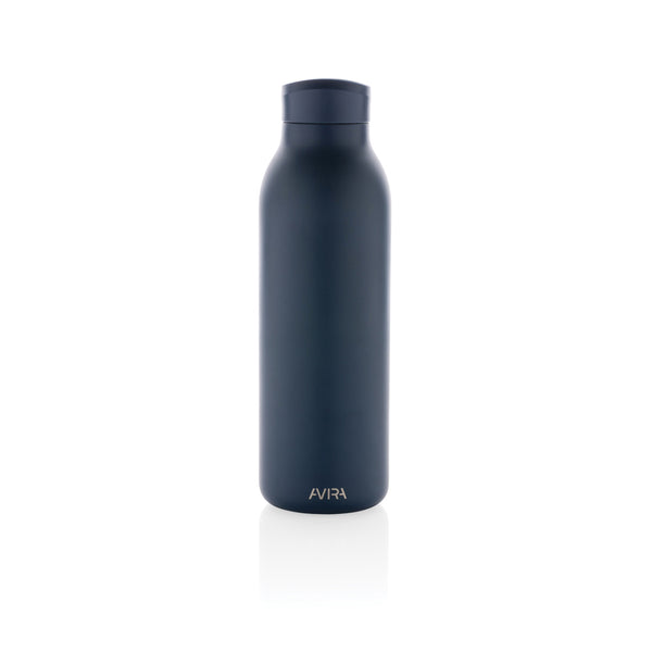 Carica l&#39;immagine nel visualizzatore di Gallery, borracce personalizzate in acciaio inossidabile riciclato, polipropilene riciclato colore blu-navy_blu 121715517 DET09
