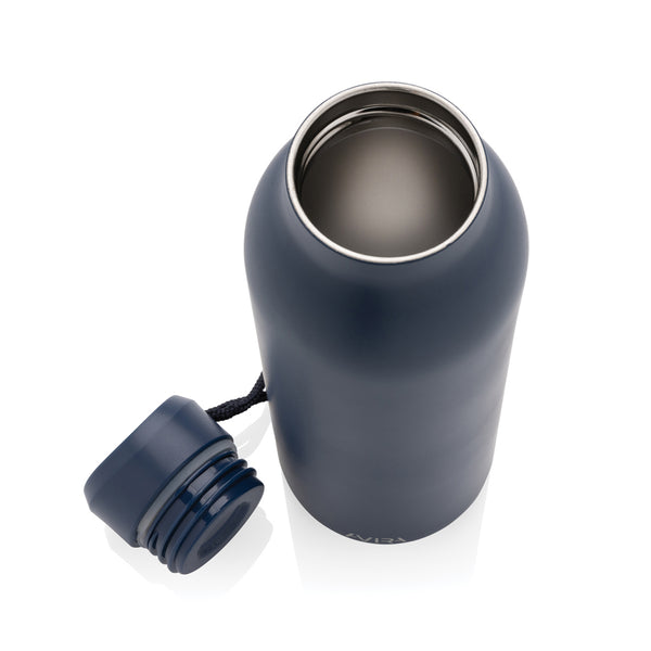 Carica l&#39;immagine nel visualizzatore di Gallery, borracce personalizzate in acciaio inossidabile riciclato, polipropilene riciclato colore blu-navy_blu 121715517 DET09
