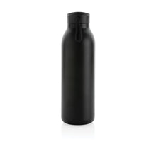 Carica l&#39;immagine nel visualizzatore di Gallery, borracce personalizzate in acciaio inossidabile riciclato, polipropilene riciclato colore nero_nero 121715517 DET04

