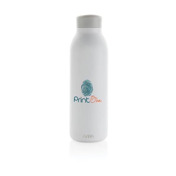 Carica l&#39;immagine nel visualizzatore di Gallery, borracce da personalizzare in acciaio inossidabile riciclato, polipropilene riciclato colore bianco_bianco 121715517 DET09
