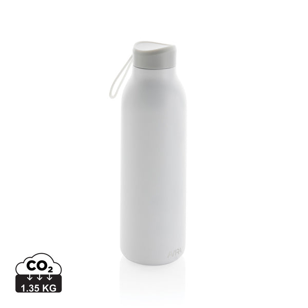 Carica l&#39;immagine nel visualizzatore di Gallery, borracce da personalizzare in acciaio inossidabile riciclato, polipropilene riciclato colore bianco_bianco 121715517 DET09
