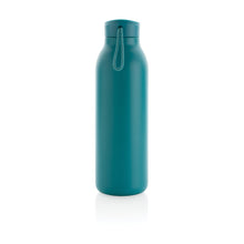 Carica l&#39;immagine nel visualizzatore di Gallery, borracce stampate con logo in acciaio inossidabile riciclato, polipropilene riciclato colore turchese_azzurro 121715517 DET04
