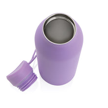 Carica l&#39;immagine nel visualizzatore di Gallery, borracce pubblicitarie in acciaio inossidabile riciclato, polipropilene riciclato colore viola_viola 121715517 DET08
