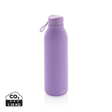 Carica l&#39;immagine nel visualizzatore di Gallery, borracce pubblicitarie in acciaio inossidabile riciclato, polipropilene riciclato colore viola_viola 121715517 DET01
