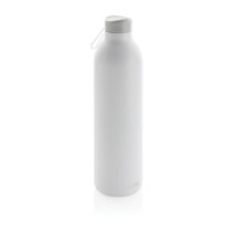 Carica l&#39;immagine nel visualizzatore di Gallery, borracce da personalizzare in acciaio inossidabile riciclato, polipropilene riciclato colore bianco_bianco 121715518 VAR02
