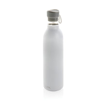 Carica l&#39;immagine nel visualizzatore di Gallery, borracce da personalizzare in acciaio inossidabile riciclato, polipropilene riciclato colore bianco_bianco 121715518 DET07
