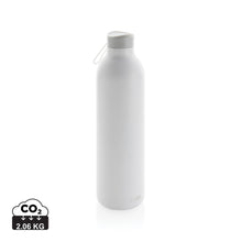 Carica l&#39;immagine nel visualizzatore di Gallery, borracce da personalizzare in acciaio inossidabile riciclato, polipropilene riciclato colore bianco_bianco 121715518 DET01
