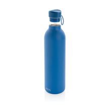 Carica l&#39;immagine nel visualizzatore di Gallery, borracce personalizzate in acciaio inossidabile riciclato, polipropilene riciclato colore blu_blu 121715518 DET07
