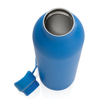 Carica l&#39;immagine nel visualizzatore di Gallery, borracce personalizzate in acciaio inossidabile riciclato, polipropilene riciclato colore blu_blu 121715518 DET08
