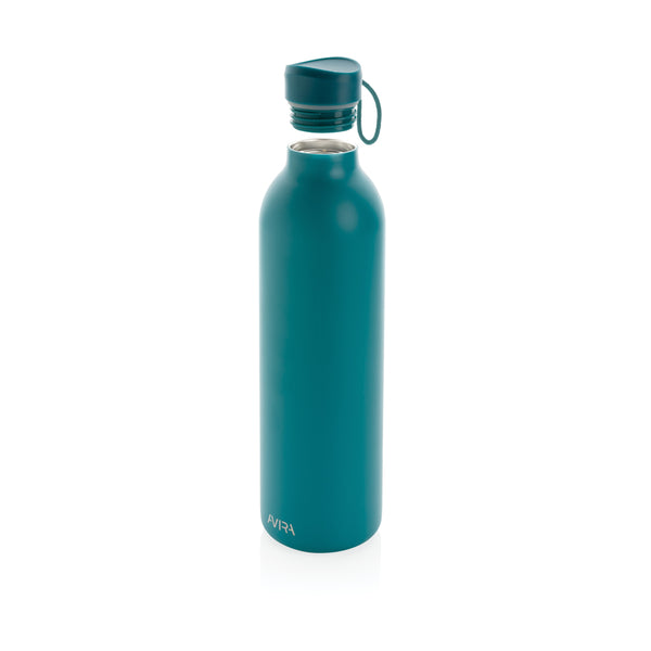 Carica l&#39;immagine nel visualizzatore di Gallery, borracce stampate con logo in acciaio inossidabile riciclato, polipropilene riciclato colore turchese_azzurro 121715518 DET09
