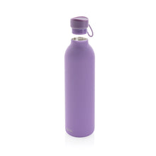 Carica l&#39;immagine nel visualizzatore di Gallery, borracce pubblicitarie in acciaio inossidabile riciclato, polipropilene riciclato colore viola_viola 121715518 DET07
