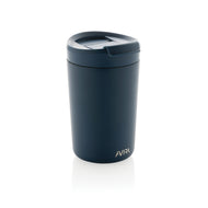 tazze termiche e bicchieri con tappo personalizzate in acciaio inossidabile riciclato, polipropilene riciclato colore blu-navy_blu 121715519 VAR03