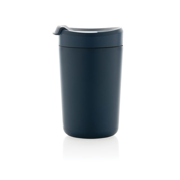 Carica l&#39;immagine nel visualizzatore di Gallery, tazze termiche e bicchieri con tappo personalizzate in acciaio inossidabile riciclato, polipropilene riciclato colore blu-navy_blu 121715519 DET09
