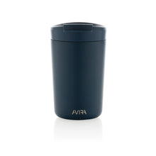 Carica l&#39;immagine nel visualizzatore di Gallery, tazze termiche e bicchieri con tappo personalizzate in acciaio inossidabile riciclato, polipropilene riciclato colore blu-navy_blu 121715519 DET05
