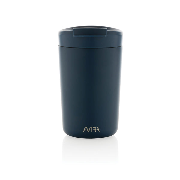 Carica l&#39;immagine nel visualizzatore di Gallery, tazze termiche e bicchieri con tappo personalizzate in acciaio inossidabile riciclato, polipropilene riciclato colore blu-navy_blu 121715519 DET09
