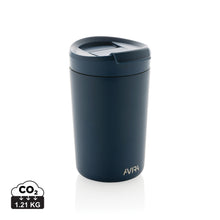 Carica l&#39;immagine nel visualizzatore di Gallery, tazze termiche e bicchieri con tappo personalizzate in acciaio inossidabile riciclato, polipropilene riciclato colore blu-navy_blu 121715519 DET01
