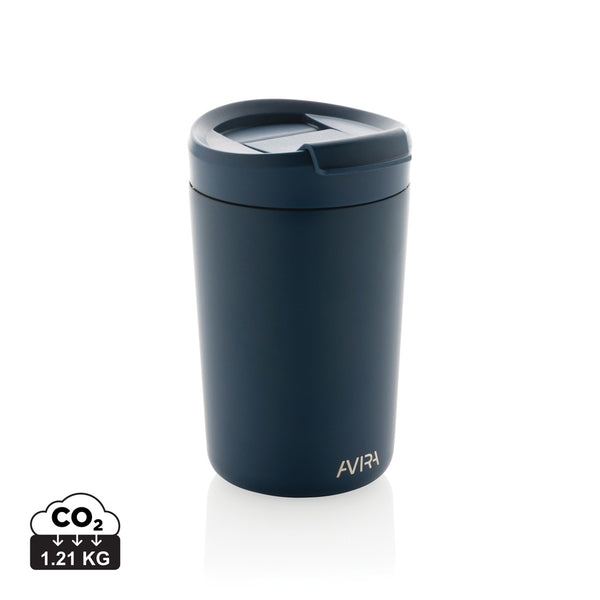 Carica l&#39;immagine nel visualizzatore di Gallery, tazze termiche e bicchieri con tappo personalizzate in acciaio inossidabile riciclato, polipropilene riciclato colore blu-navy_blu 121715519 DET09
