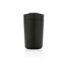 Carica l&#39;immagine nel visualizzatore di Gallery, tazze termiche e bicchieri con tappo personalizzate in acciaio inossidabile riciclato, polipropilene riciclato colore nero_nero 121715519 DET04

