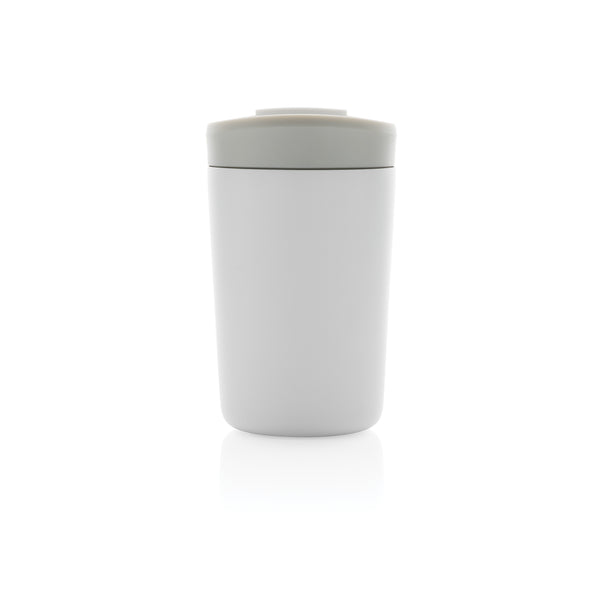 Carica l&#39;immagine nel visualizzatore di Gallery, tazze termiche e bicchieri con tappo da personalizzare in acciaio inossidabile riciclato, polipropilene riciclato colore bianco_bianco 121715519 DET09
