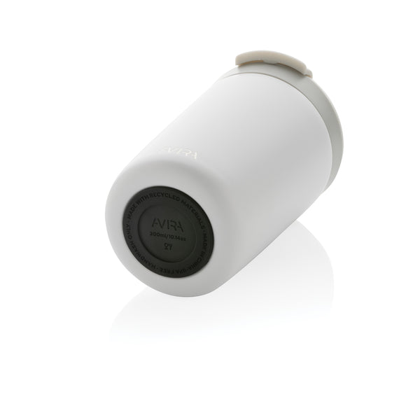 Carica l&#39;immagine nel visualizzatore di Gallery, tazze termiche e bicchieri con tappo da personalizzare in acciaio inossidabile riciclato, polipropilene riciclato colore bianco_bianco 121715519 DET09
