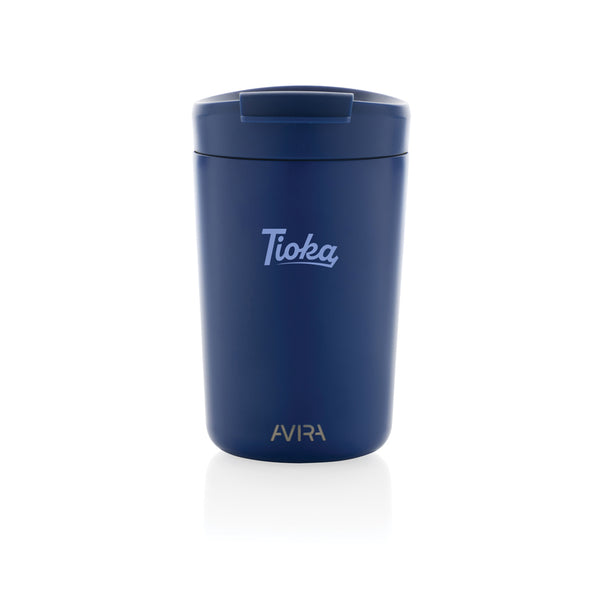 Carica l&#39;immagine nel visualizzatore di Gallery, tazze termiche e bicchieri con tappo personalizzabili in acciaio inossidabile riciclato, polipropilene riciclato colore blu-royal_royal 121715519 DET09
