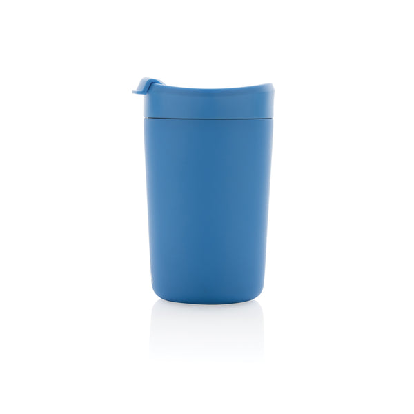 Carica l&#39;immagine nel visualizzatore di Gallery, tazze termiche e bicchieri con tappo personalizzate in acciaio inossidabile riciclato, polipropilene riciclato colore blu_blu 121715519 DET09
