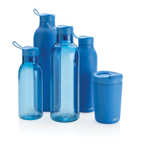 Carica l&#39;immagine nel visualizzatore di Gallery, tazze termiche e bicchieri con tappo personalizzate in acciaio inossidabile riciclato, polipropilene riciclato colore blu_blu 121715519 DET09

