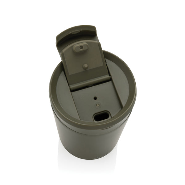 Carica l&#39;immagine nel visualizzatore di Gallery, tazze termiche e bicchieri con tappo personalizzate in acciaio inossidabile riciclato, polipropilene riciclato colore verde_verde 121715519 DET09
