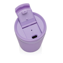 Carica l&#39;immagine nel visualizzatore di Gallery, tazze termiche e bicchieri con tappo pubblicitarie in acciaio inossidabile riciclato, polipropilene riciclato colore viola_viola 121715519 DET07
