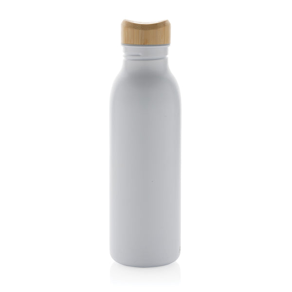 Carica l&#39;immagine nel visualizzatore di Gallery, borracce da personalizzare in acciaio inossidabile riciclato, bambù colore bianco_bianco 121715523 DET09
