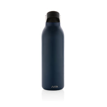 Carica l&#39;immagine nel visualizzatore di Gallery, borracce personalizzate in acciaio inossidabile riciclato, polipropilene riciclato colore blu-navy_blu 121715525 DET04
