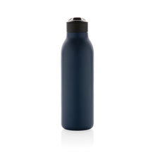 Carica l&#39;immagine nel visualizzatore di Gallery, borracce personalizzate in acciaio inossidabile riciclato, polipropilene riciclato colore blu-navy_blu 121715525 DET05
