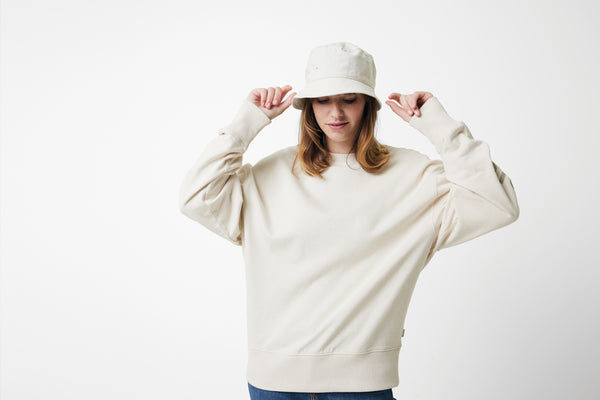 Carica l'immagine nel visualizzatore di Gallery, cappellini da personalizzare in canapa riciclato colore off-white_bianco 121717025 DET07
