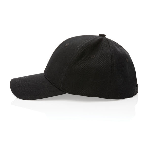 Carica l'immagine nel visualizzatore di Gallery, cappellini personalizzati in cotone riciclato colore nero_nero 121717047 DET09
