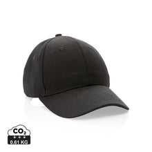 Carica l'immagine nel visualizzatore di Gallery, cappellini personalizzati in cotone riciclato colore nero_nero 121717047 DET01
