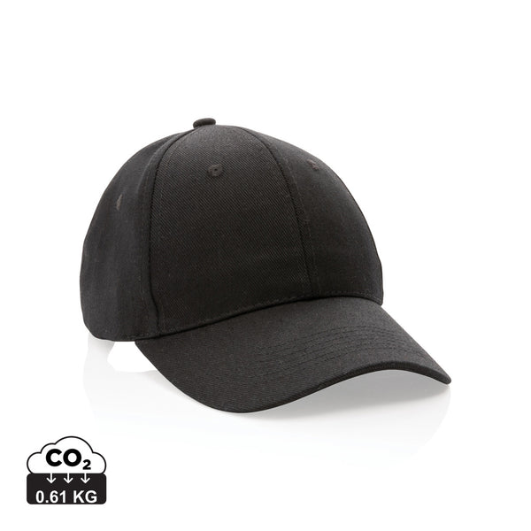 Carica l'immagine nel visualizzatore di Gallery, cappellini personalizzati in cotone riciclato colore nero_nero 121717047 DET09
