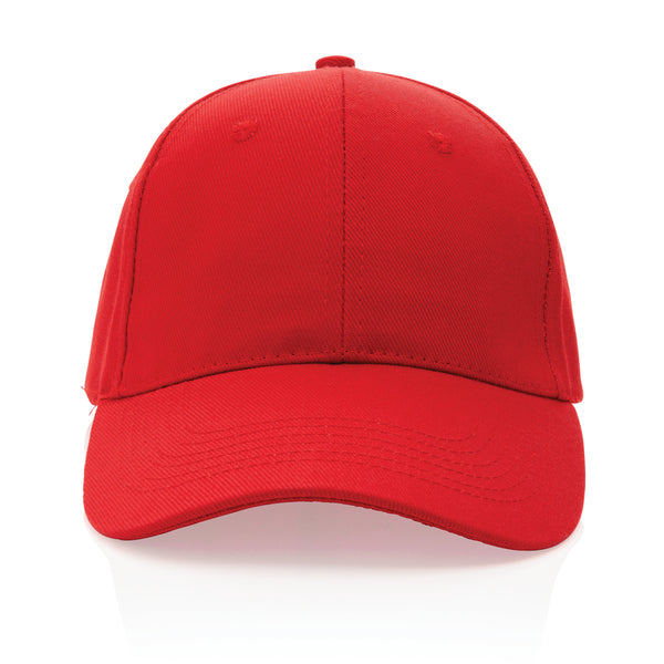Carica l'immagine nel visualizzatore di Gallery, cappellini personalizzabili in cotone riciclato colore rosso-ciliegia_rosso 121717047 DET09
