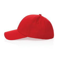 Carica l'immagine nel visualizzatore di Gallery, cappellini personalizzabili in cotone riciclato colore rosso-ciliegia_rosso 121717047 DET04
