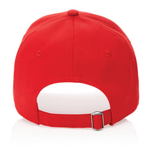 Carica l'immagine nel visualizzatore di Gallery, cappellini personalizzabili in cotone riciclato colore rosso-ciliegia_rosso 121717047 DET05
