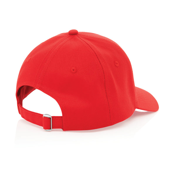Carica l'immagine nel visualizzatore di Gallery, cappellini personalizzabili in cotone riciclato colore rosso-ciliegia_rosso 121717047 DET09
