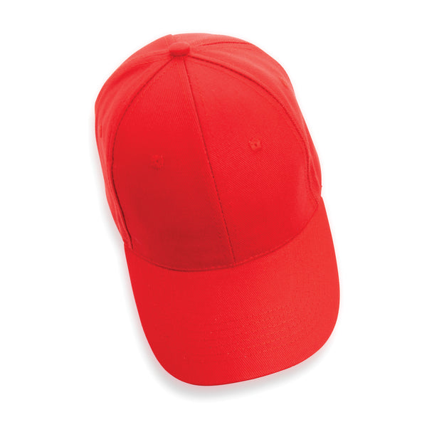 Carica l'immagine nel visualizzatore di Gallery, cappellini personalizzabili in cotone riciclato colore rosso-ciliegia_rosso 121717047 DET09
