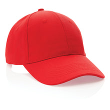 Carica l'immagine nel visualizzatore di Gallery, cappellini personalizzabili in cotone riciclato colore rosso-ciliegia_rosso 121717047 DET08
